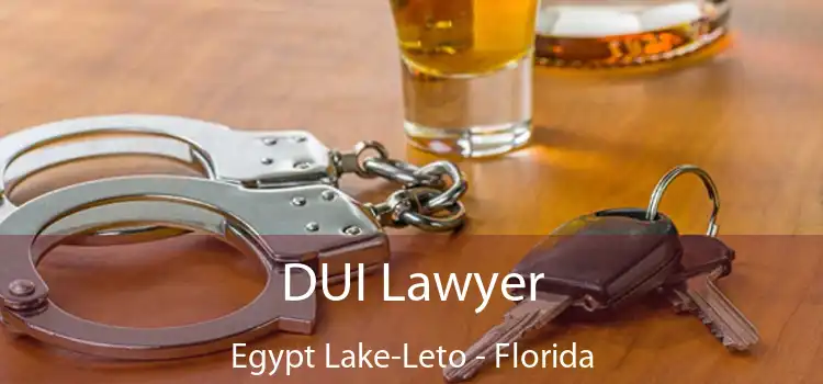 DUI Lawyer Egypt Lake-Leto - Florida