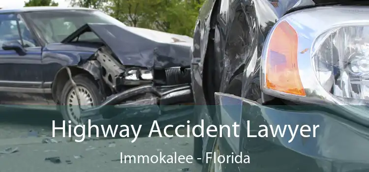 Highway Accident Lawyer Immokalee - Florida