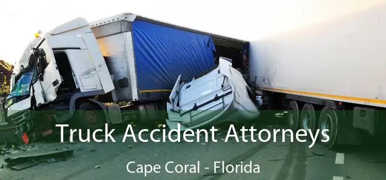 Truck Accident Attorneys Cape Coral - Florida